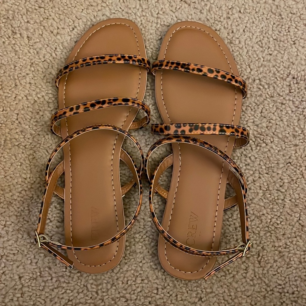 New jcrew sandals